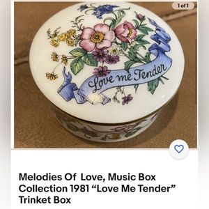 Vintage Elvis, Love Me Tender Music Box